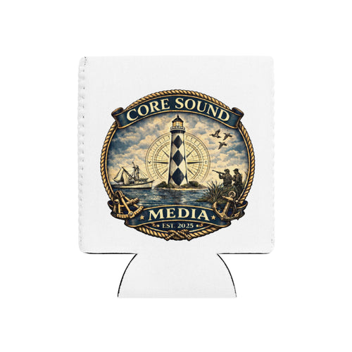 Core Sound Media can cooler, regular 12 oz, back view