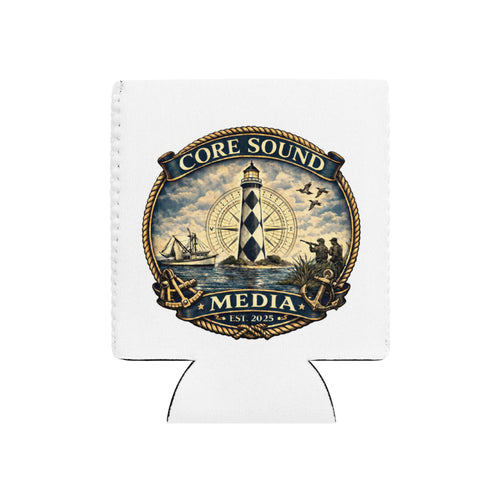 Core Sound Media can cooler, regular 12 oz, front view